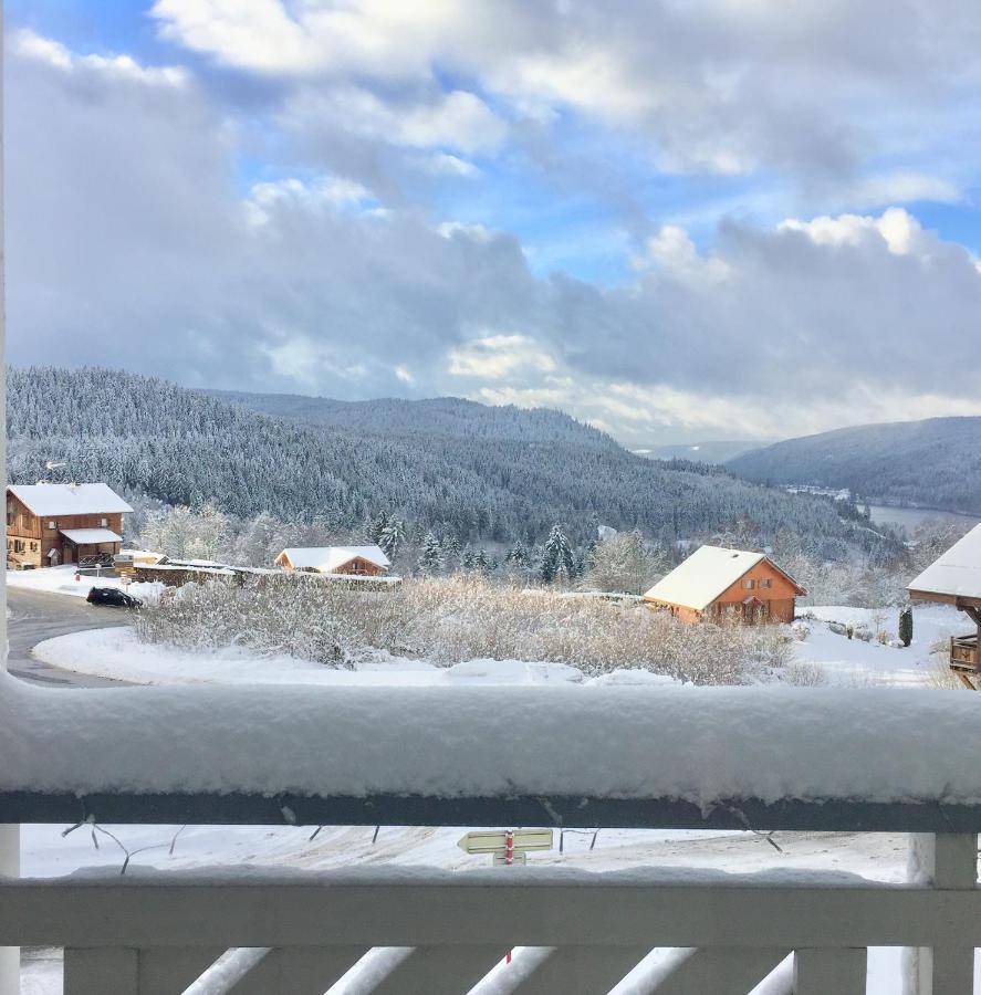 Chalet Le Flocon Bleu - Mauselaine avec vue sur le Lac de Gérardmer Extérieur photo