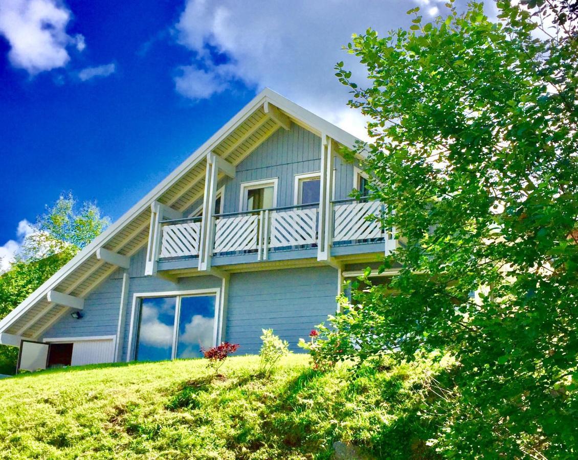 Chalet Le Flocon Bleu - Mauselaine avec vue sur le Lac de Gérardmer Extérieur photo