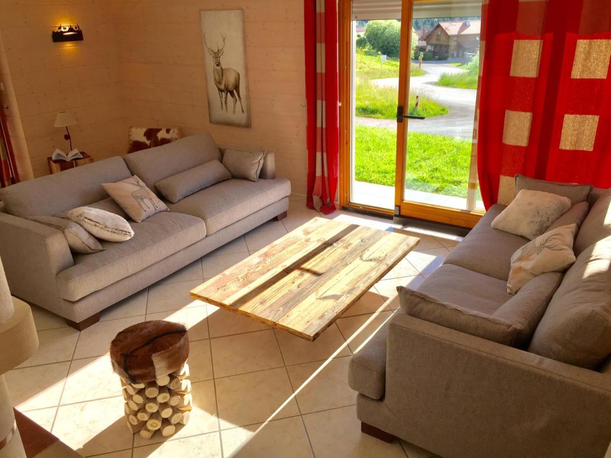 Chalet Le Flocon Bleu - Mauselaine avec vue sur le Lac de Gérardmer Extérieur photo
