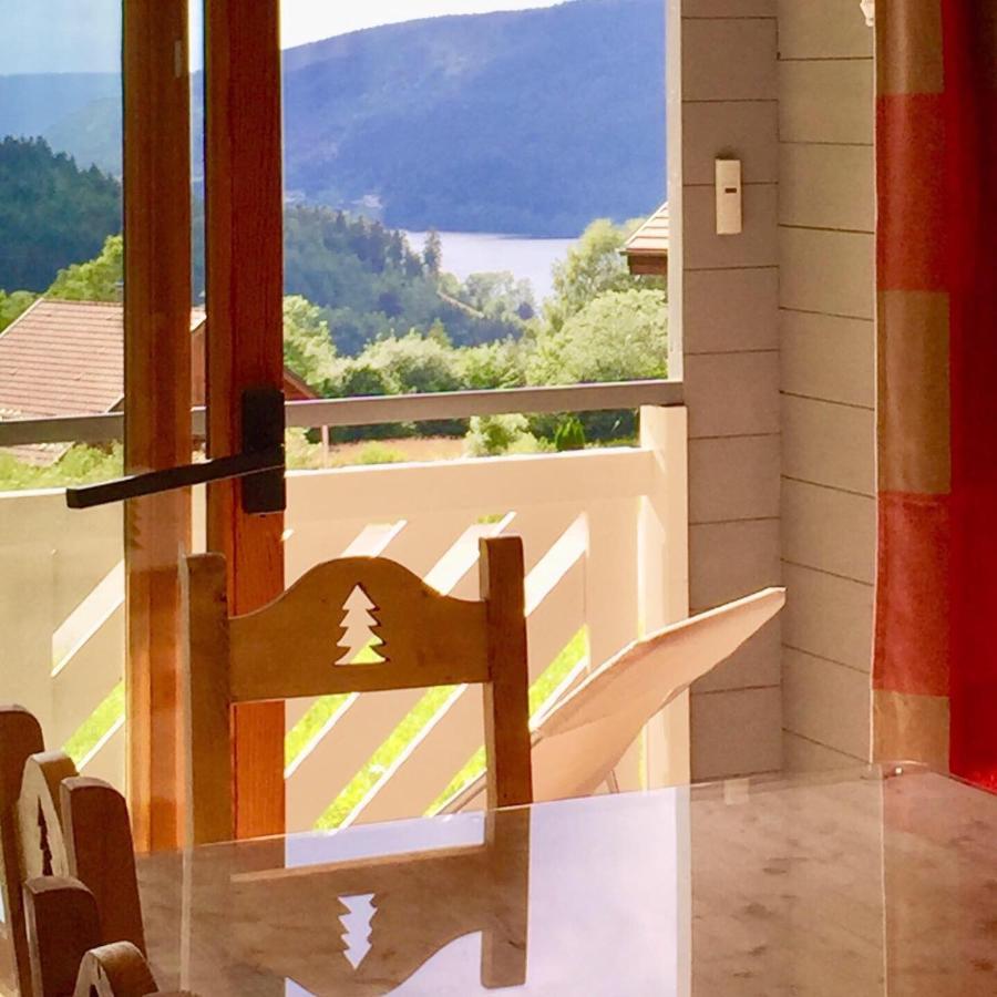 Chalet Le Flocon Bleu - Mauselaine avec vue sur le Lac de Gérardmer Extérieur photo